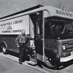 Library custodian Paul Goodfellow and Babe on their last week together (Spotlight 1.1.76)