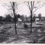 Under construction: view from the Green-to-be, November 1970 (Bethlehem Public Library archives)