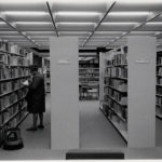 Fiction stacks, 1974 (Bethlehem Public Library archives)