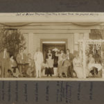 The cast of What Became of Parker: a farce-comedy in four acts, penned in 1898 by Maurice Hageman. The play was staged by the Progress Club in 1916 as a fundraiser for the new library building. All the parts were played by women. (Bethlehem Public Library archives)